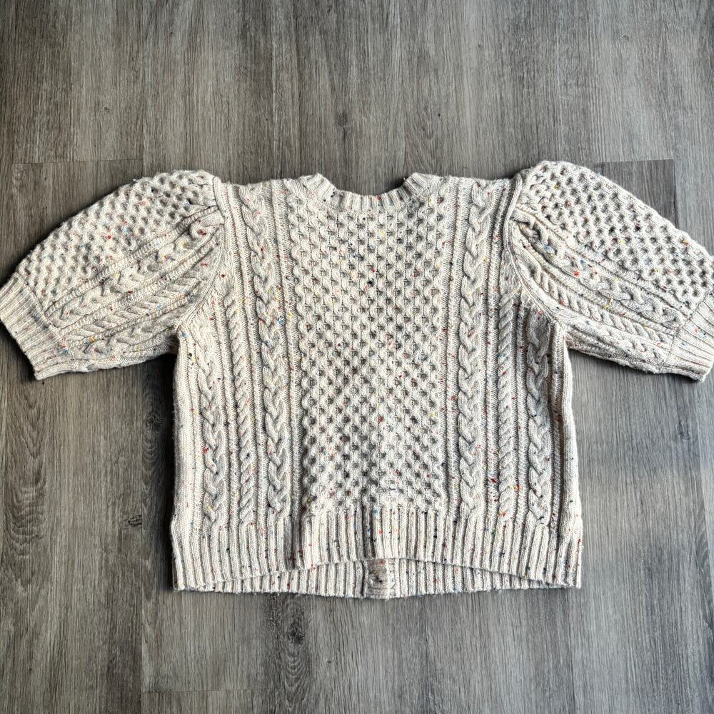 Rails Isla Cardigan Cream Confetti Large - Picture 5 of 10